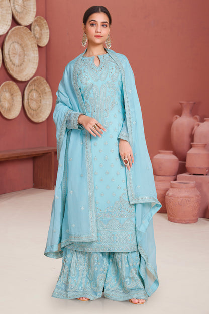 Ishika Palazoo Suit
