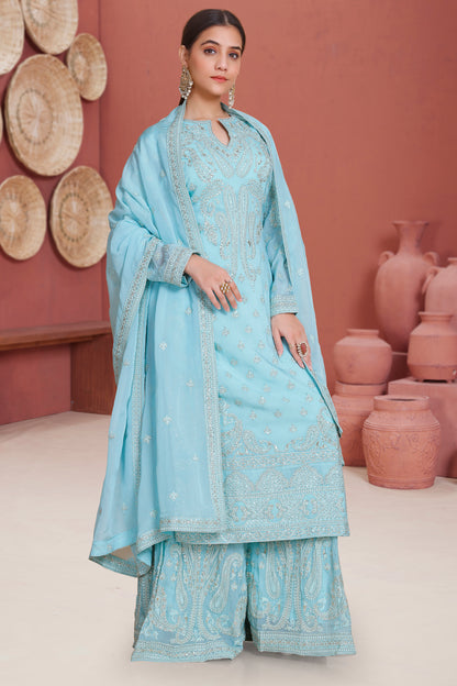 Ishika Palazoo Suit