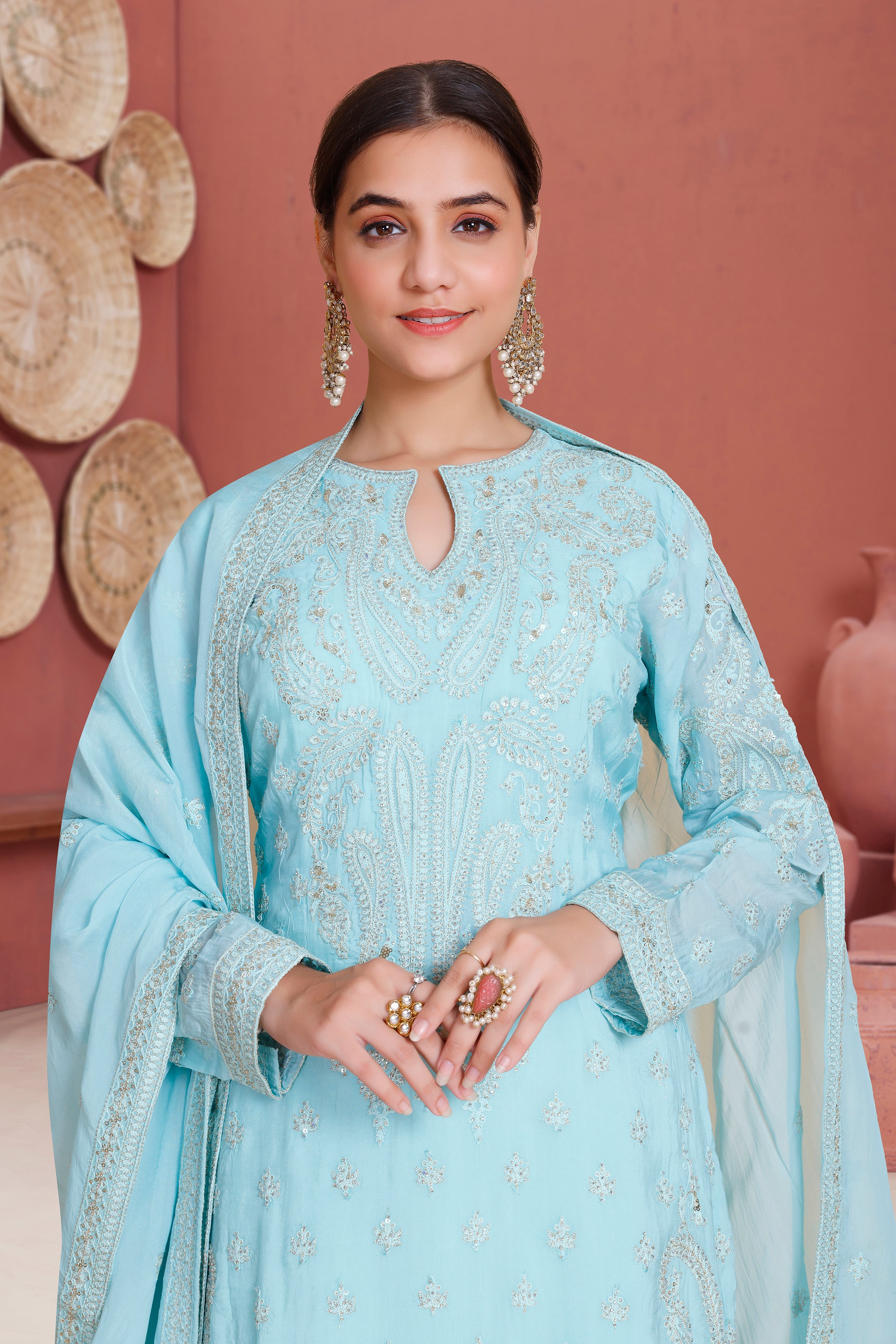 Ishika Palazoo Suit