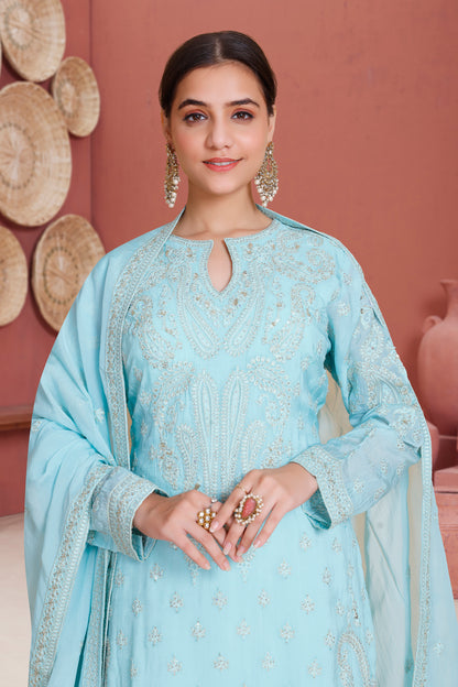 Ishika Palazoo Suit