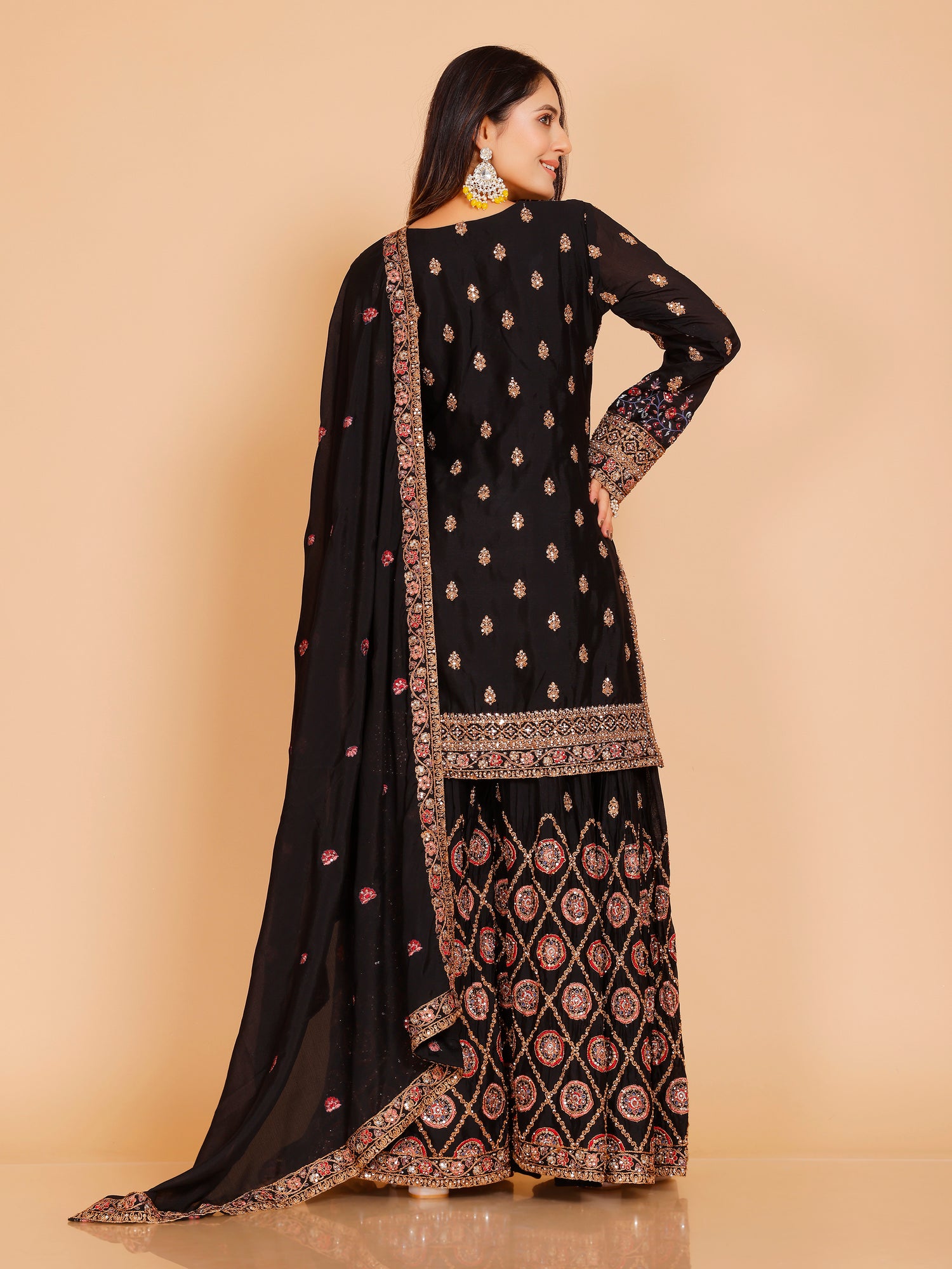 Divya Palazzo Suit