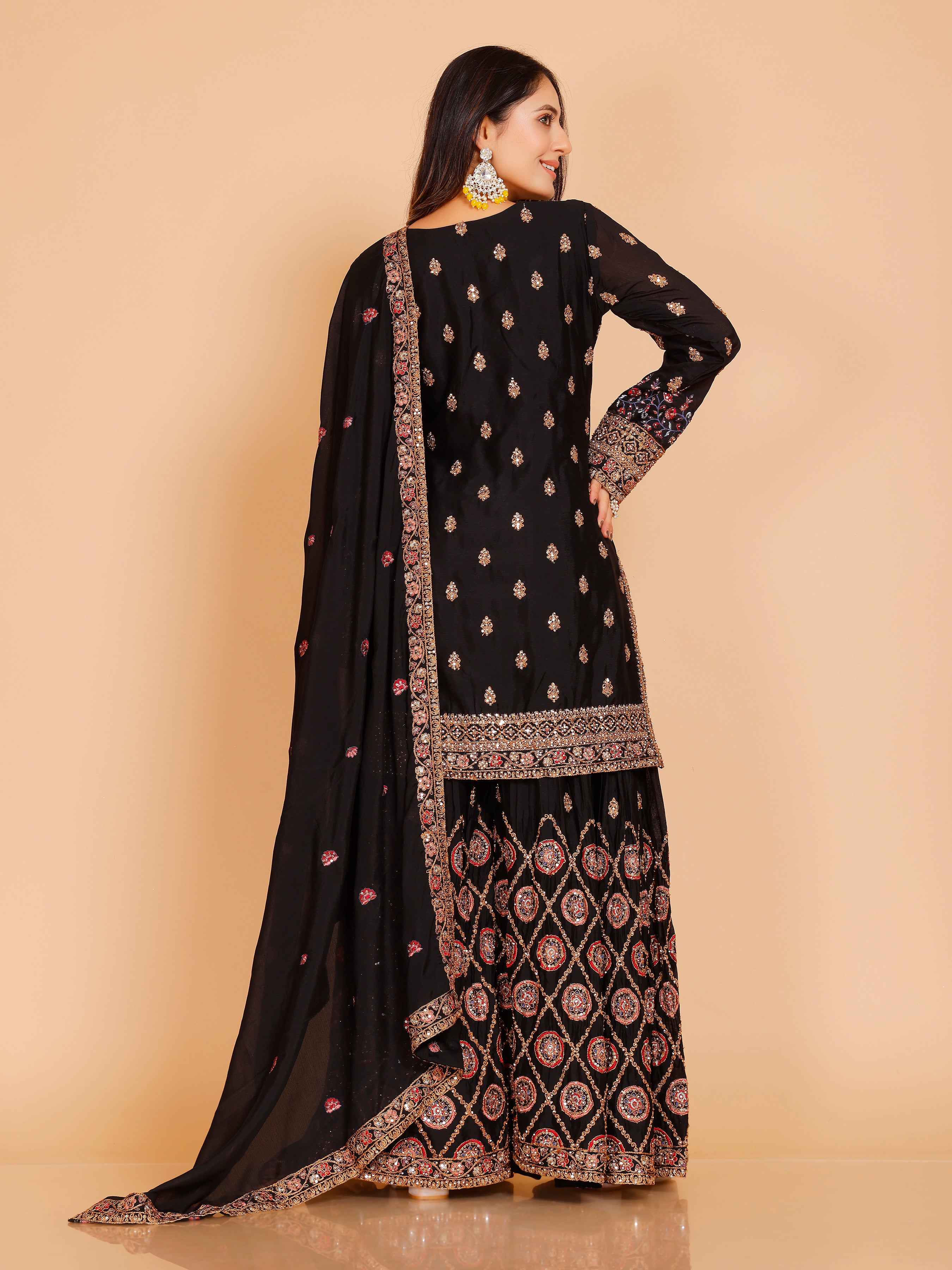 Divya Palazzo Suit
