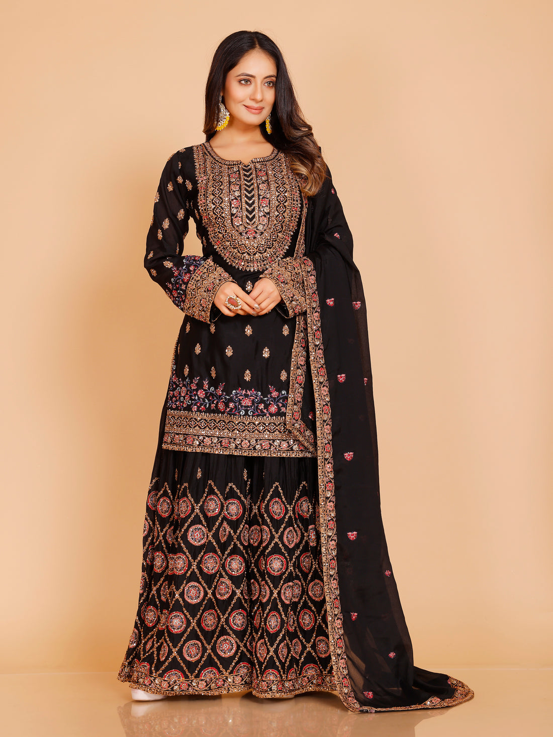 Divya Palazzo Suit