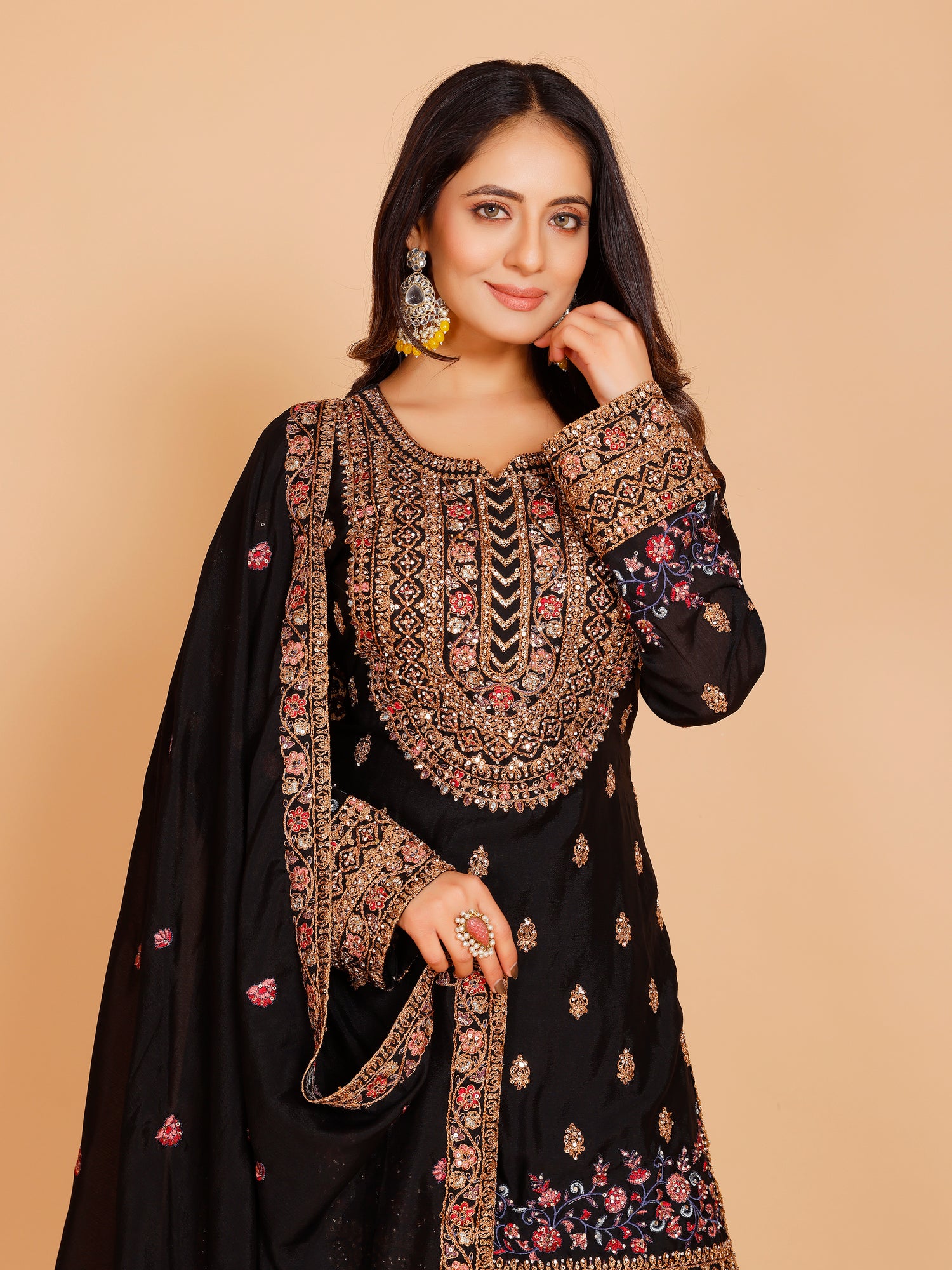 Divya Palazzo Suit