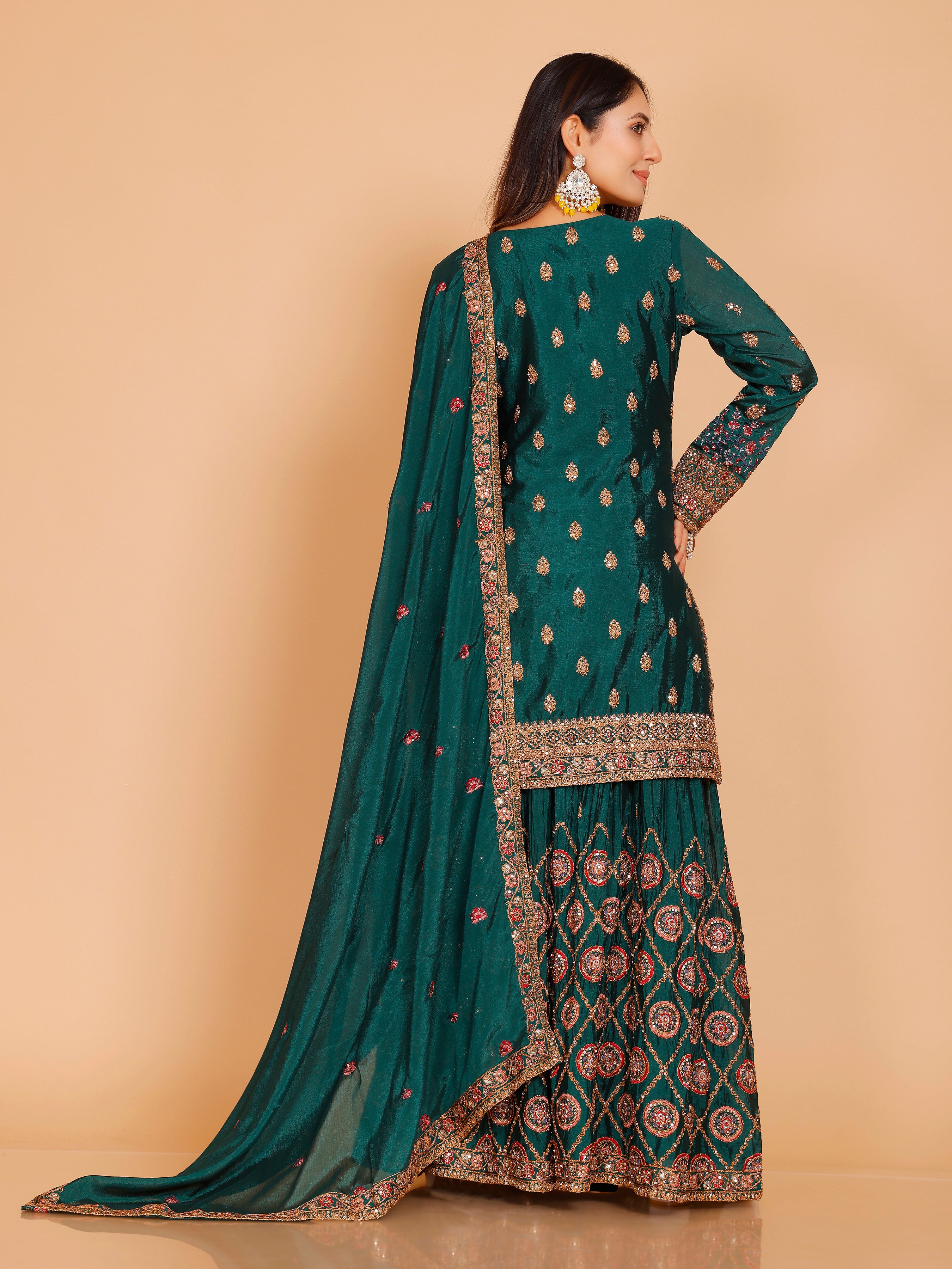 Divya Palazzo Suit