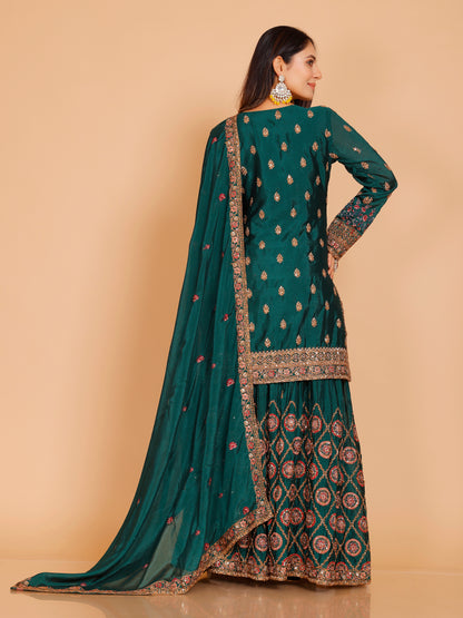 Divya Palazzo Suit