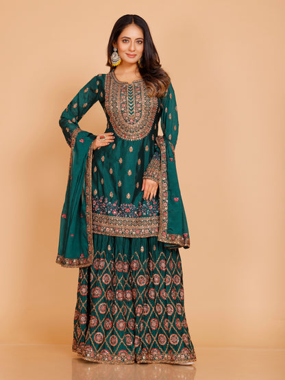 Divya Palazzo Suit