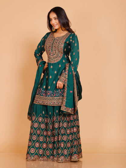 Divya Palazzo Suit