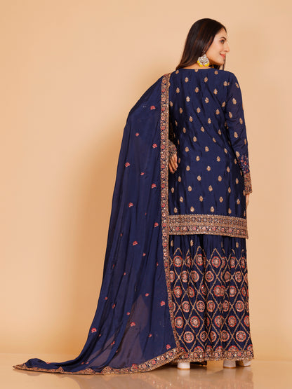 Divya Palazzo Suit