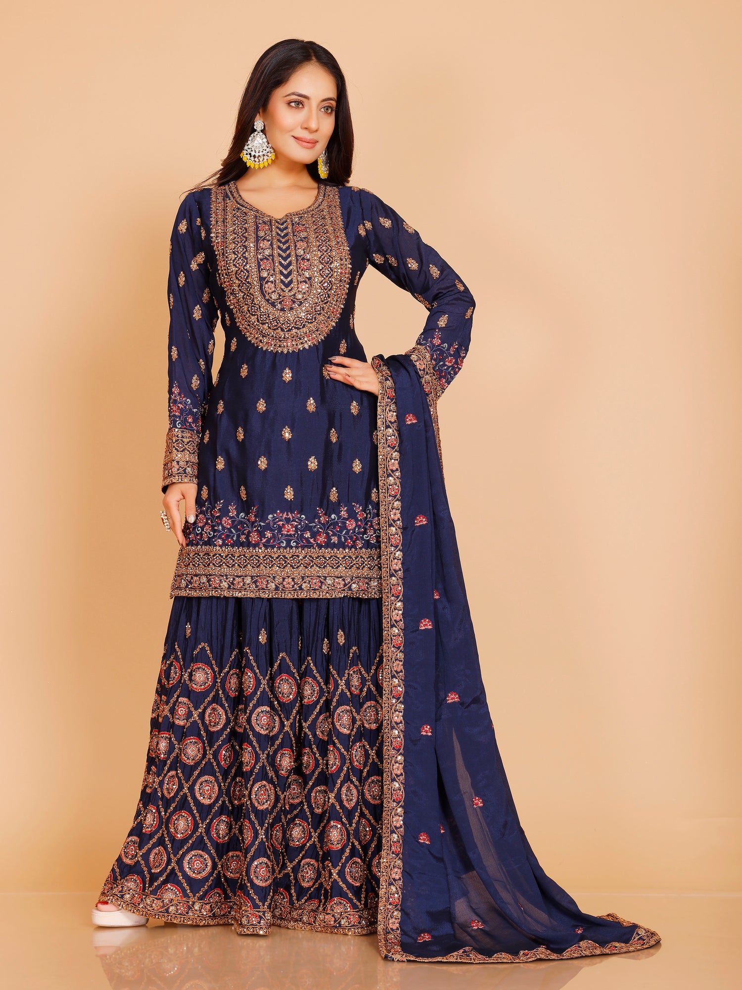 Divya Palazzo Suit