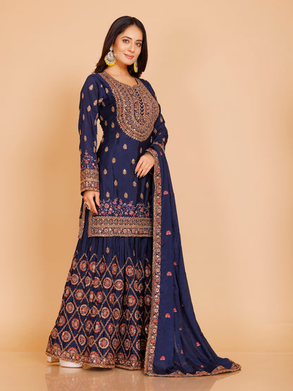 Divya Palazzo Suit