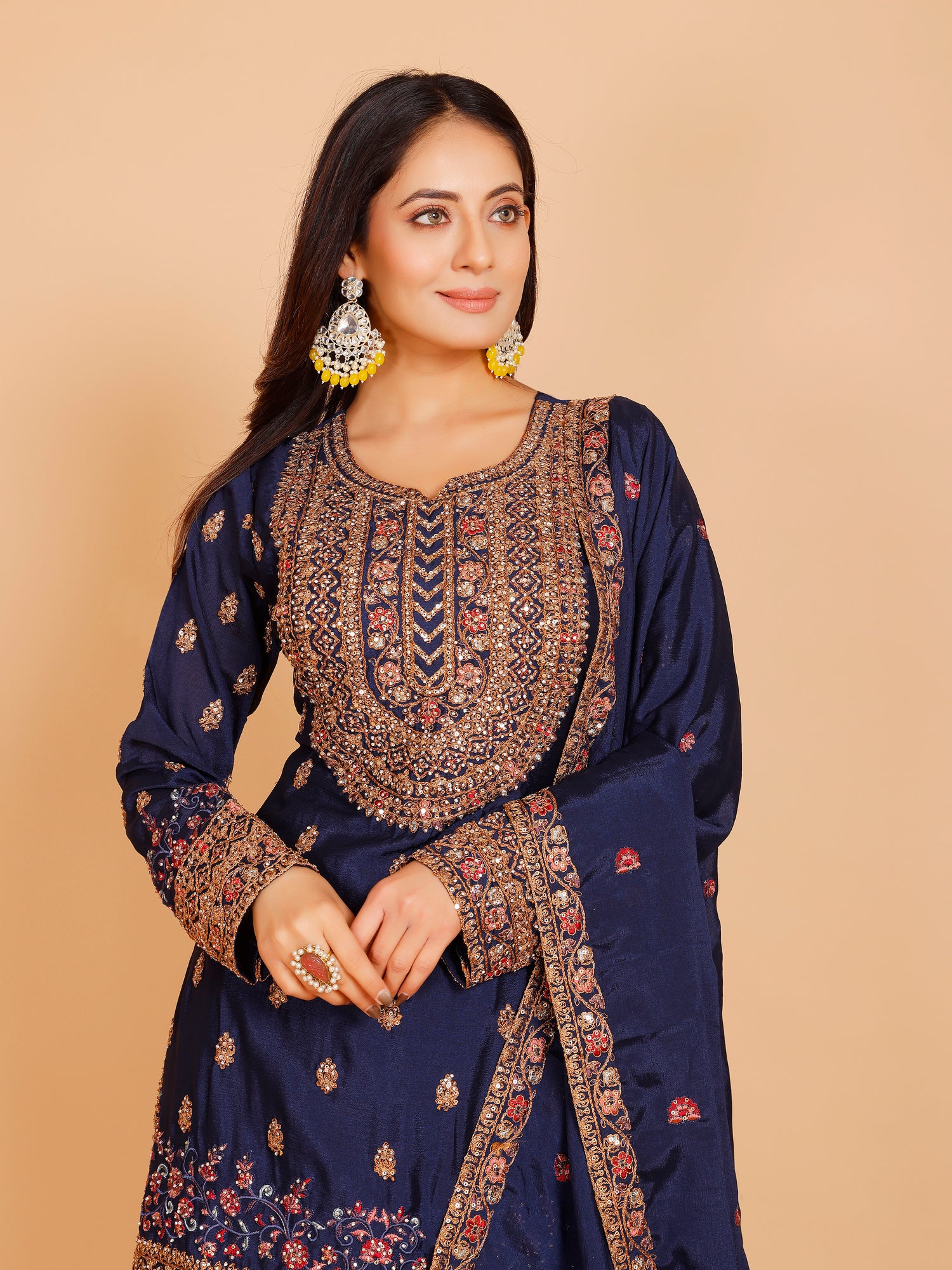 Divya Palazzo Suit