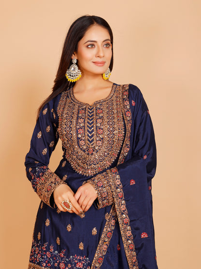 Divya Palazzo Suit