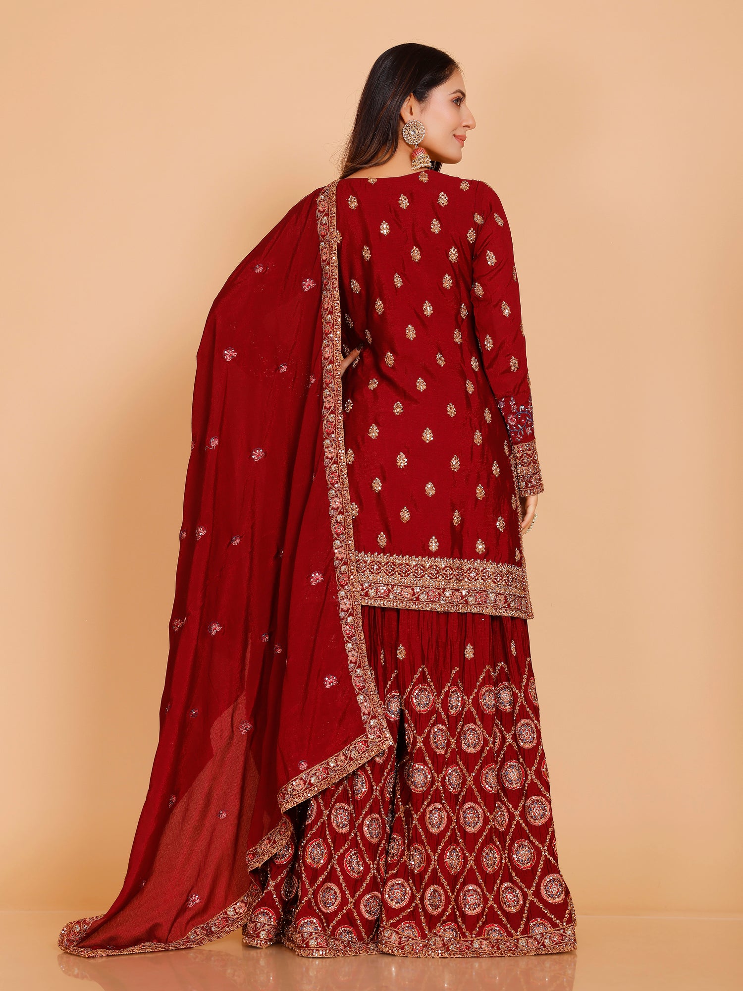 Divya Palazzo Suit