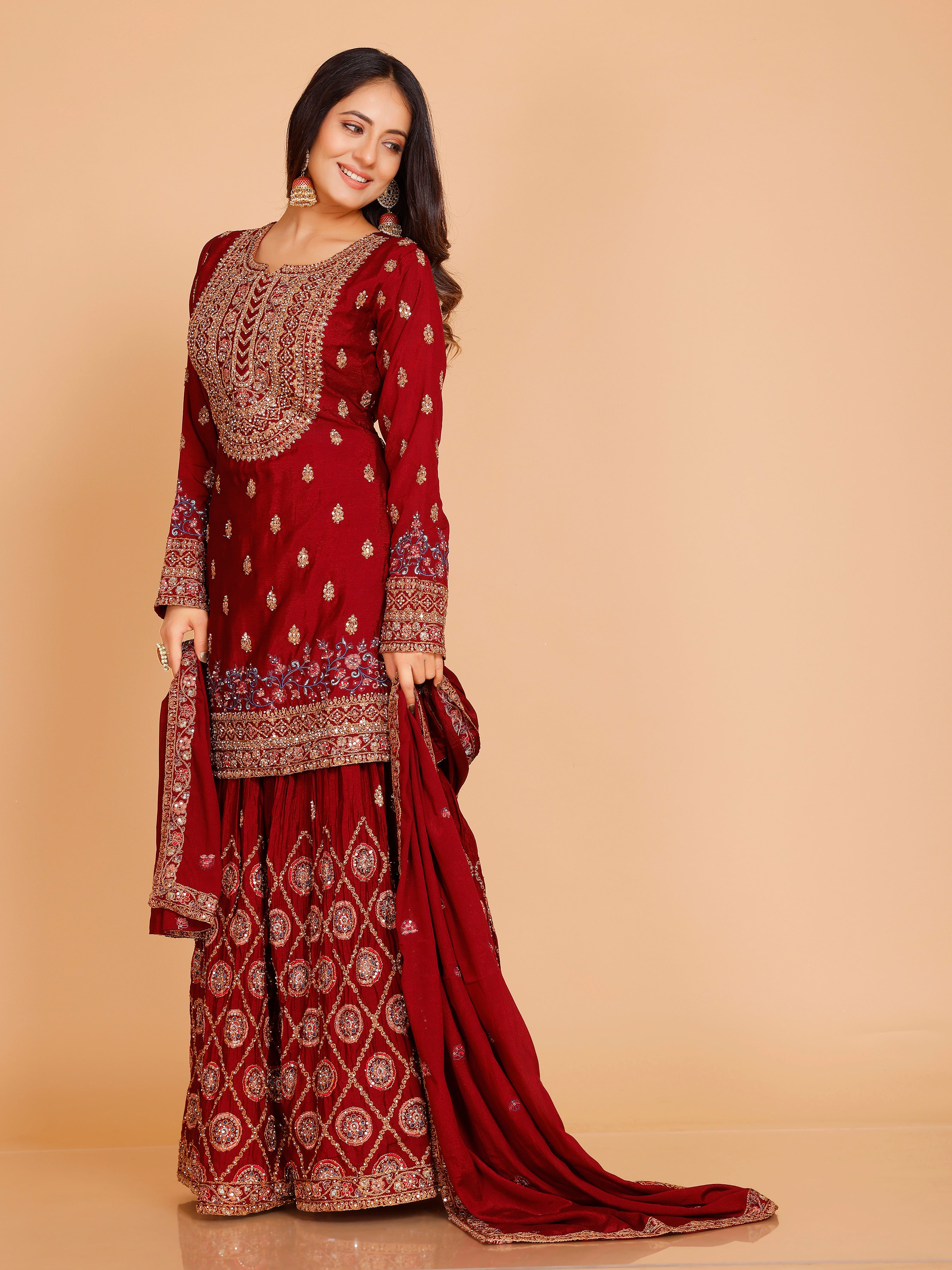 Divya Palazzo Suit