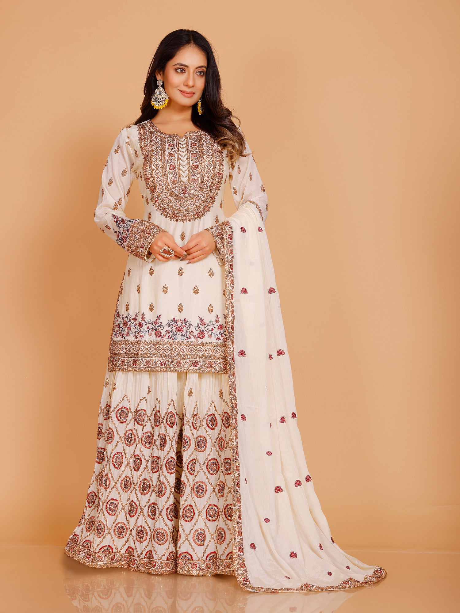 Divya Palazzo Suit