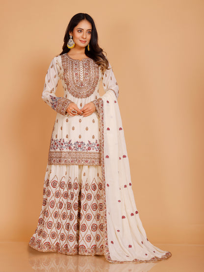 Divya Palazzo Suit
