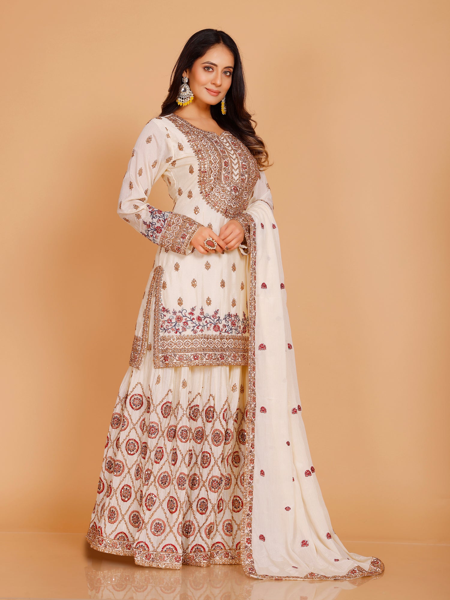 Divya Palazzo Suit