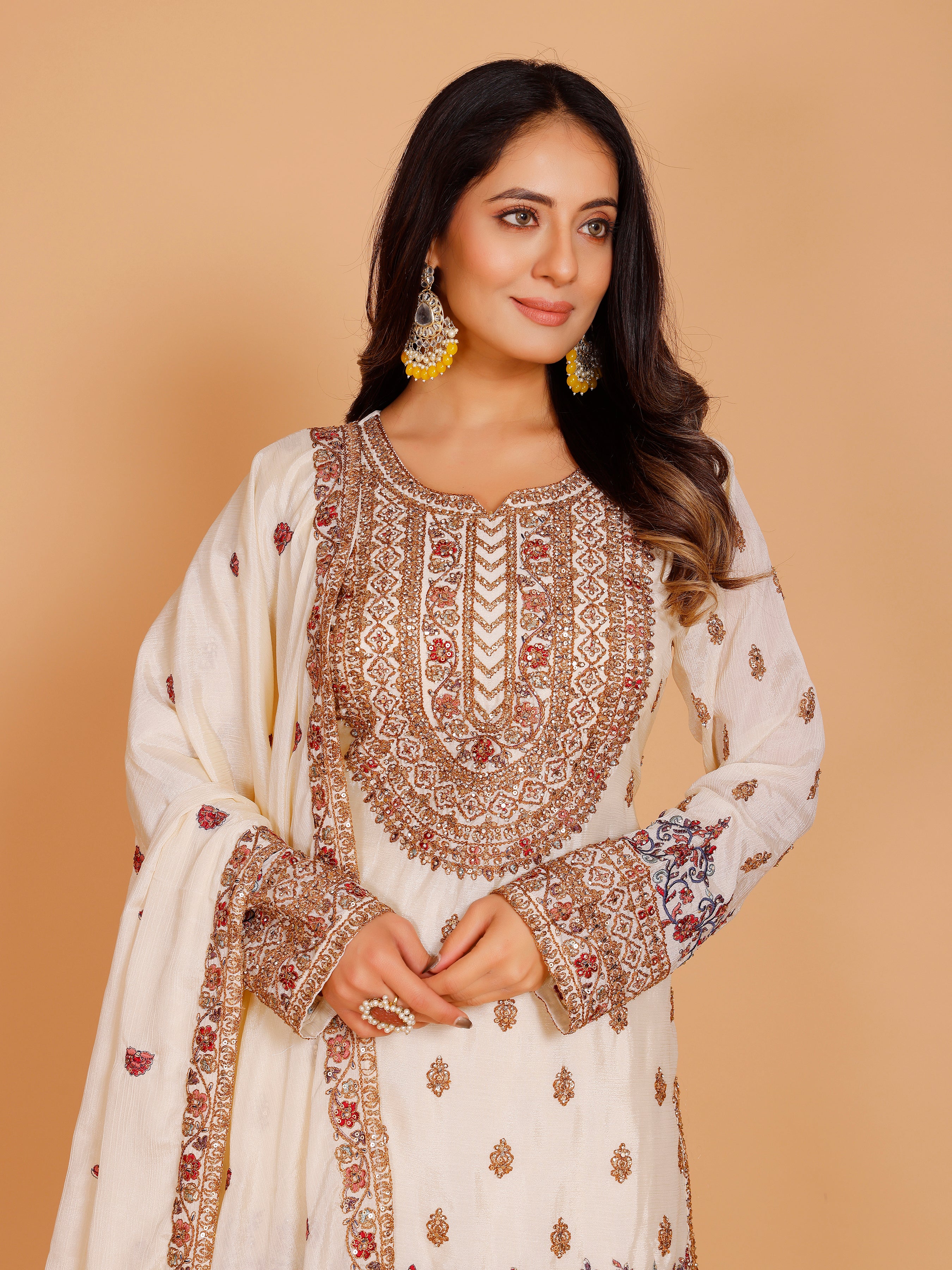 Divya Palazzo Suit