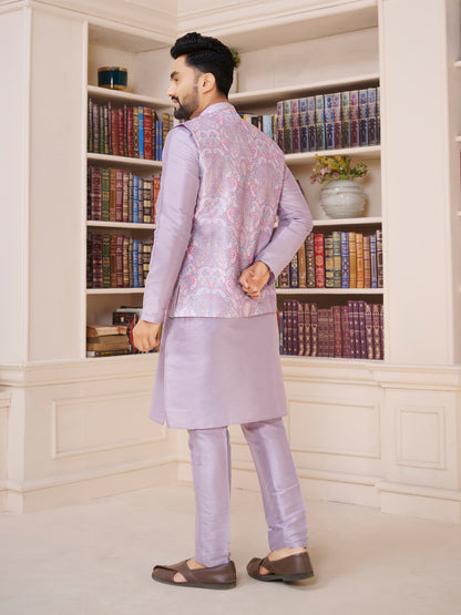 Mens Kurta Set With Jacket