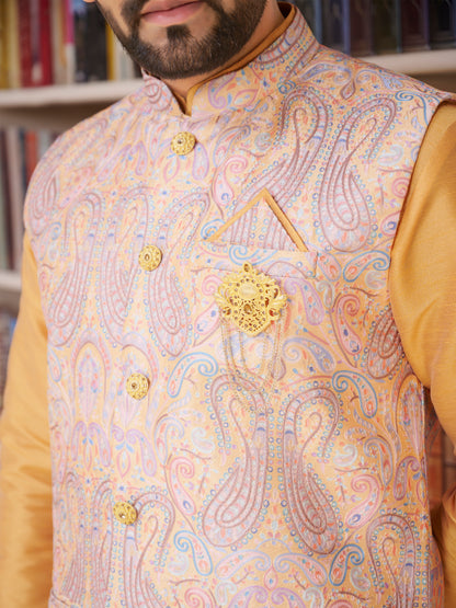 Mens Kurta Set With Jacket