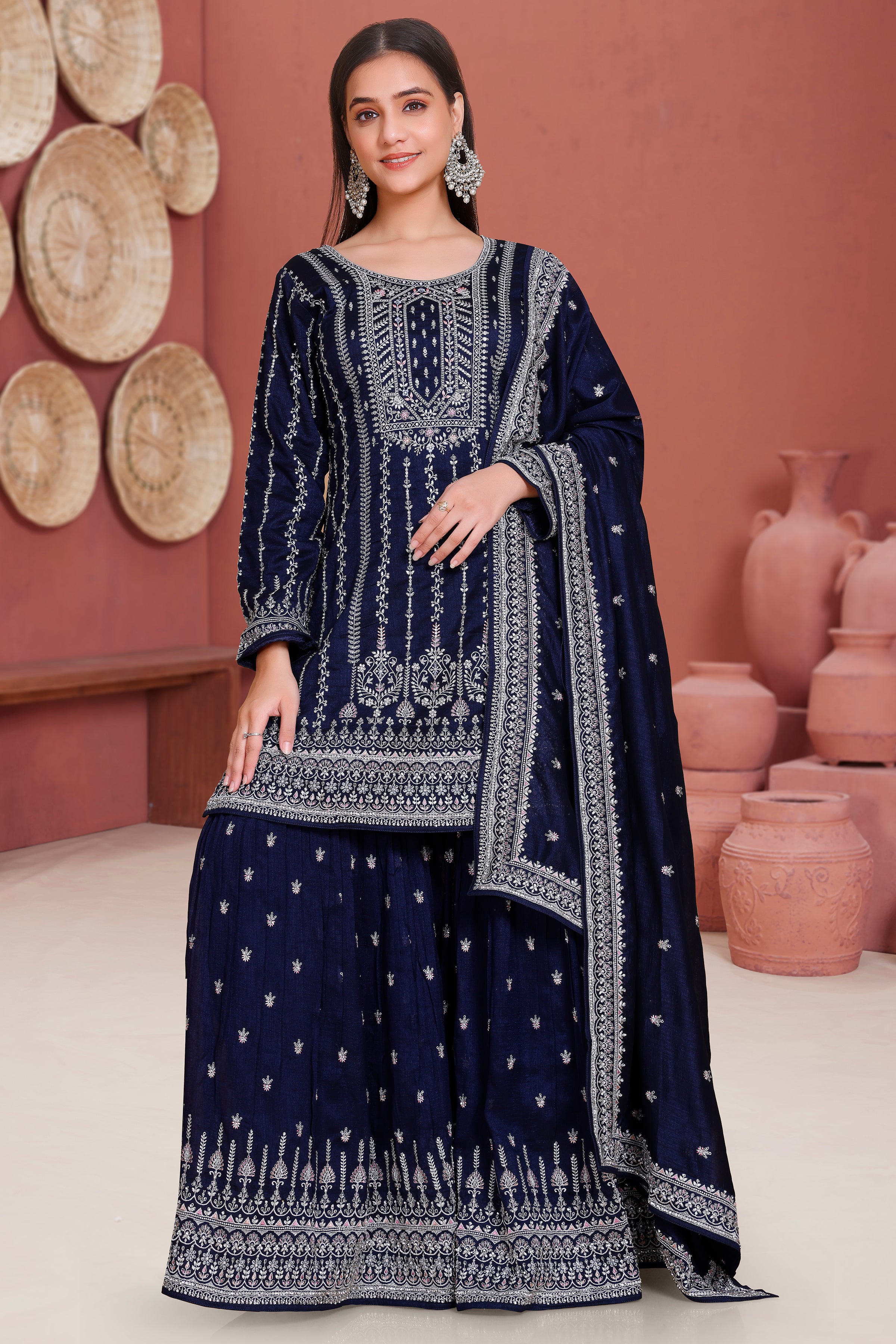 Kanika Sharara Suit - Roop Darshan