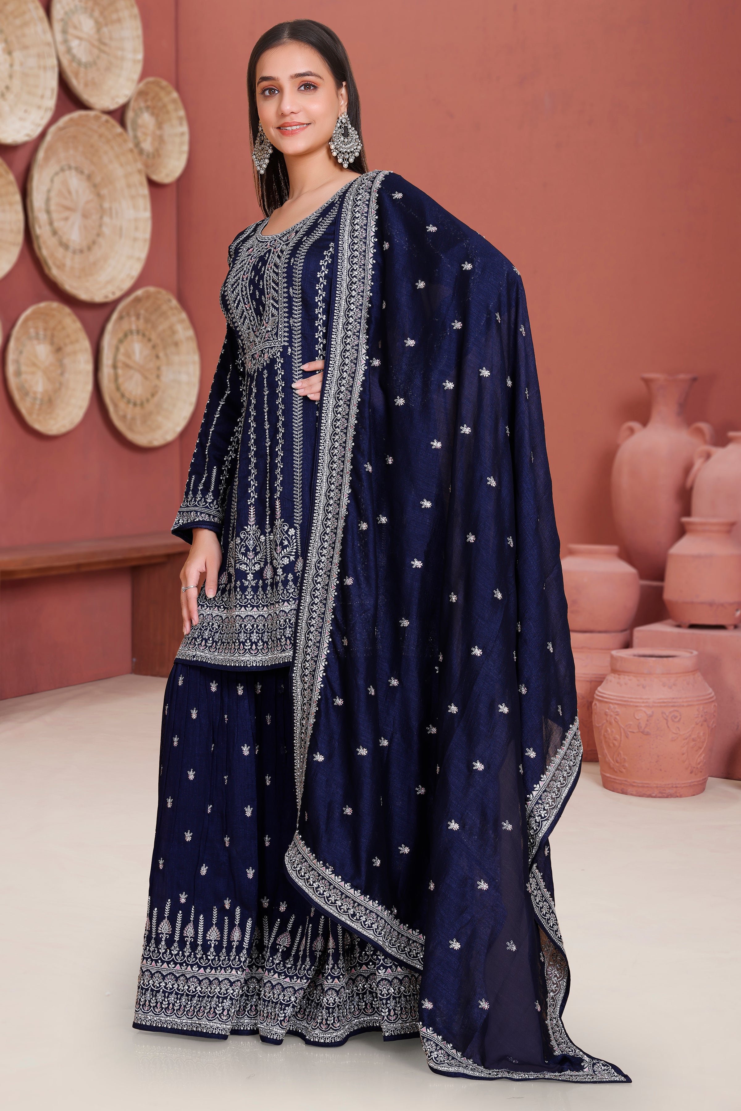 Kanika Sharara Suit - Roop Darshan