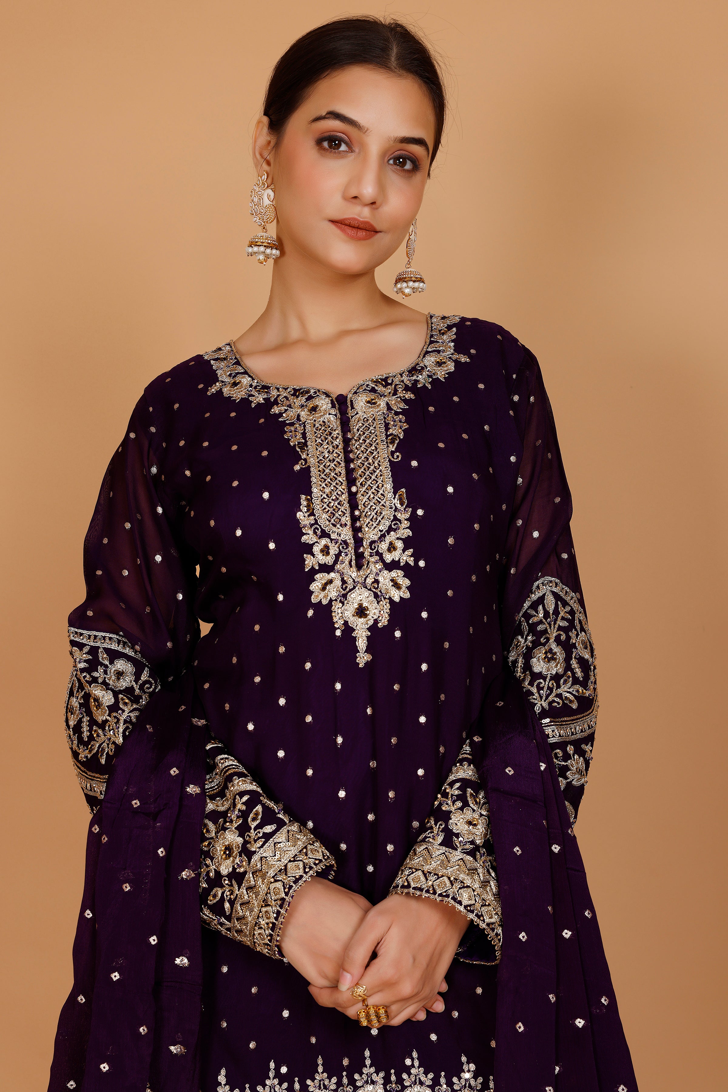 Tiyana Palazoo Suit - Roop Darshan