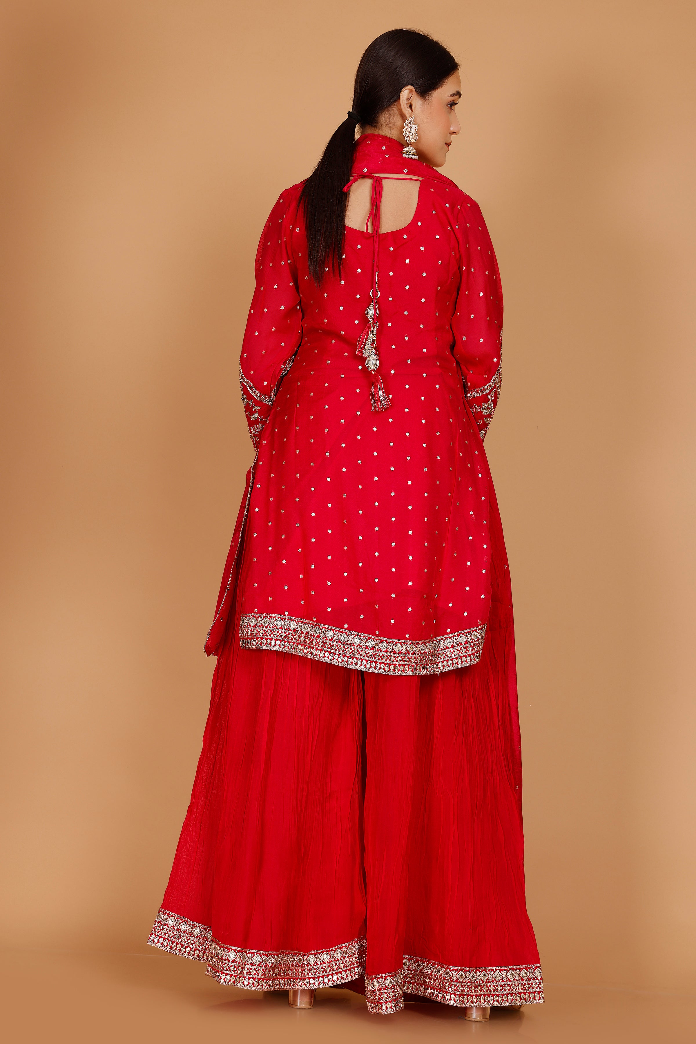 Tiyana Palazoo Suit - Roop Darshan
