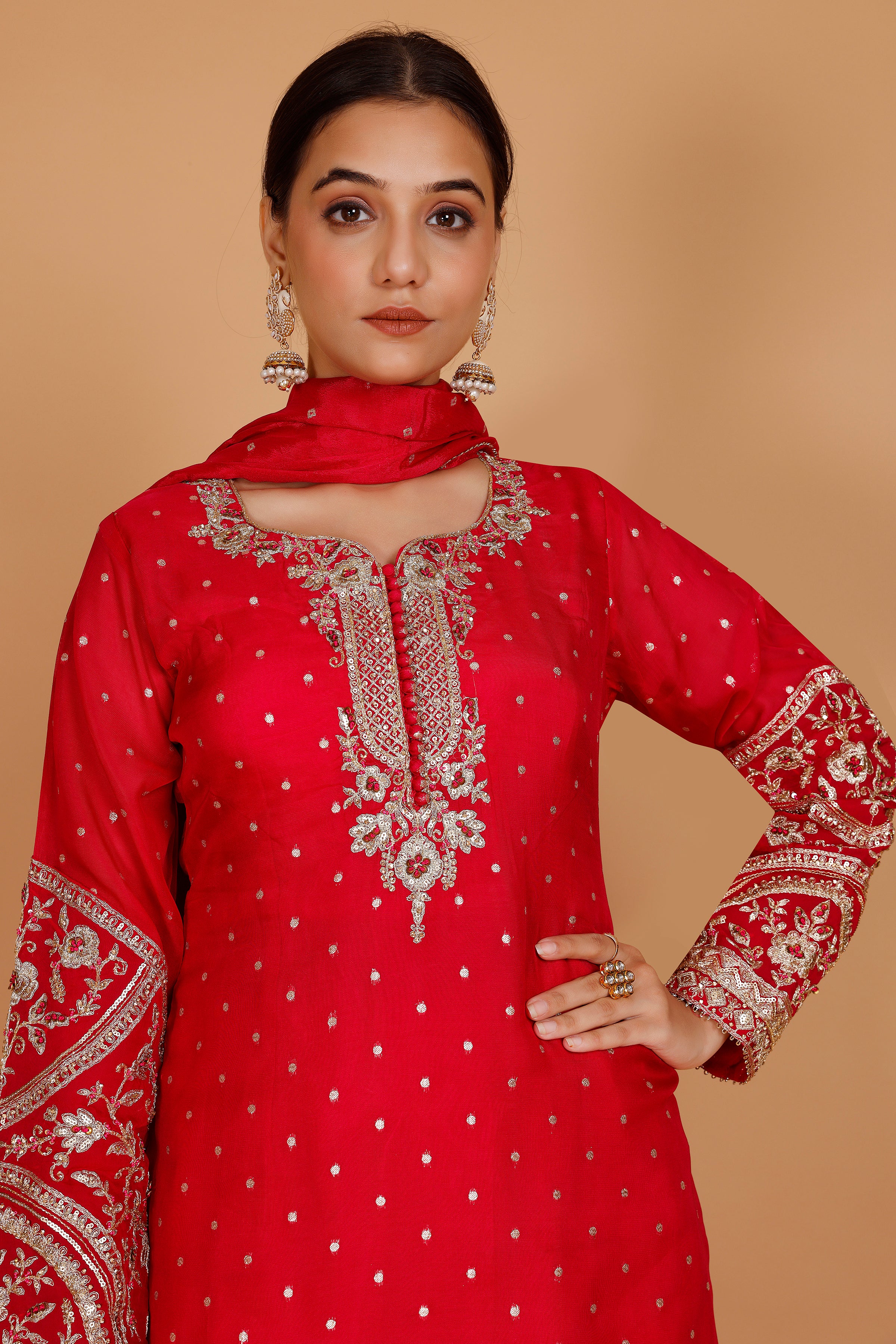 Tiyana Palazoo Suit - Roop Darshan
