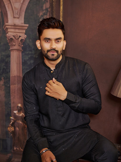 Ashwin Silk Kurta Set