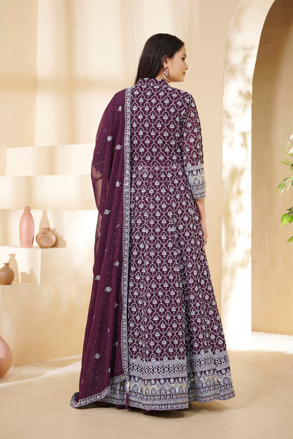 Naila Long Top Lehenga Suit - Roop Darshan