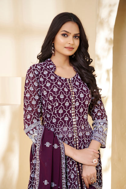 Naila Long Top Lehenga Suit - Roop Darshan