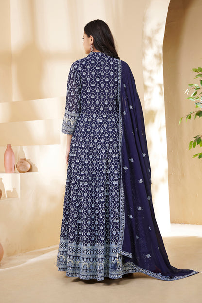 Naila Long Top Lehenga Suit - Roop Darshan