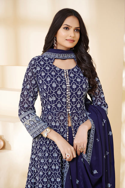 Naila Long Top Lehenga Suit - Roop Darshan
