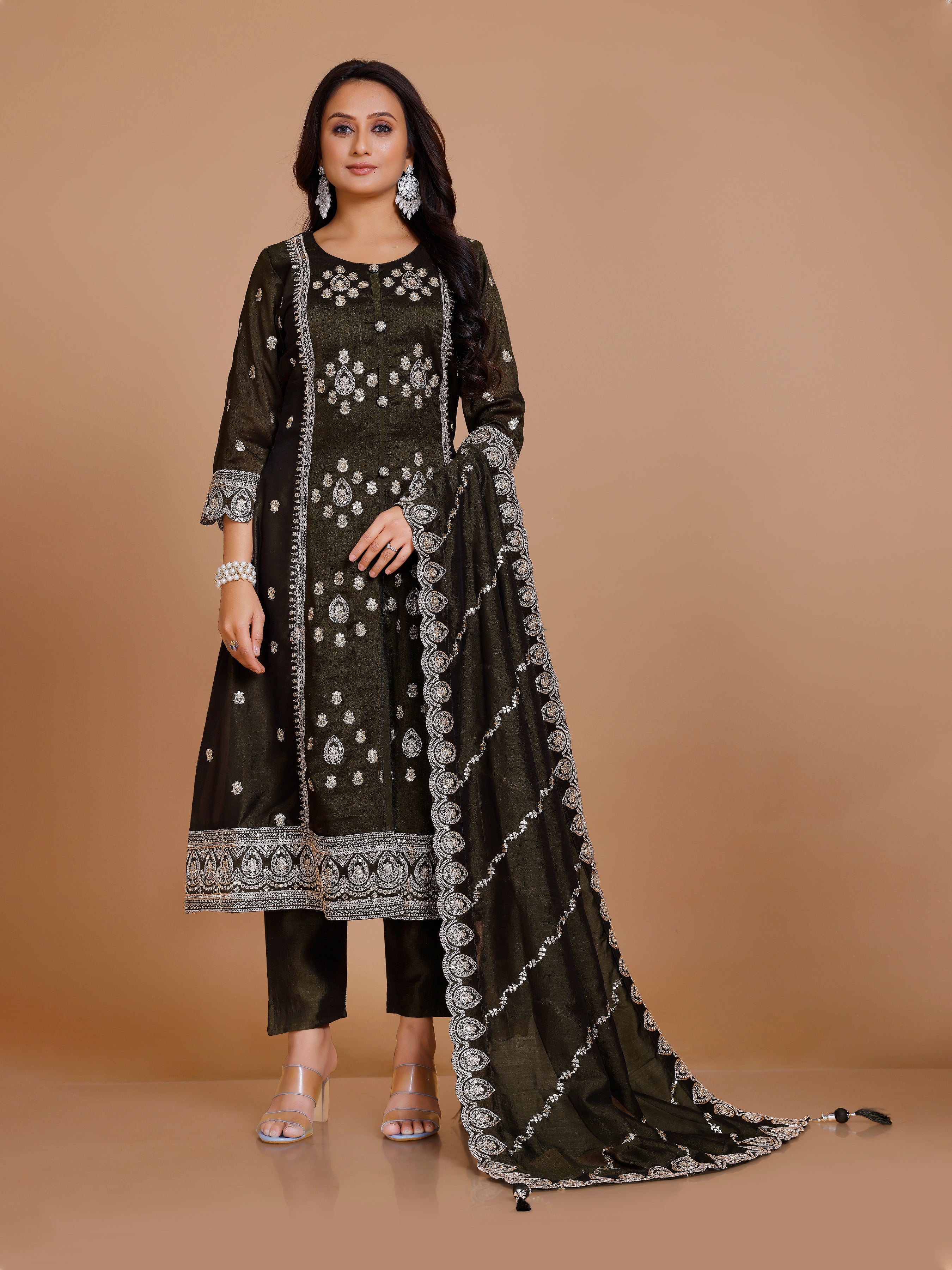 Navya Flair Suit - Roop Darshan