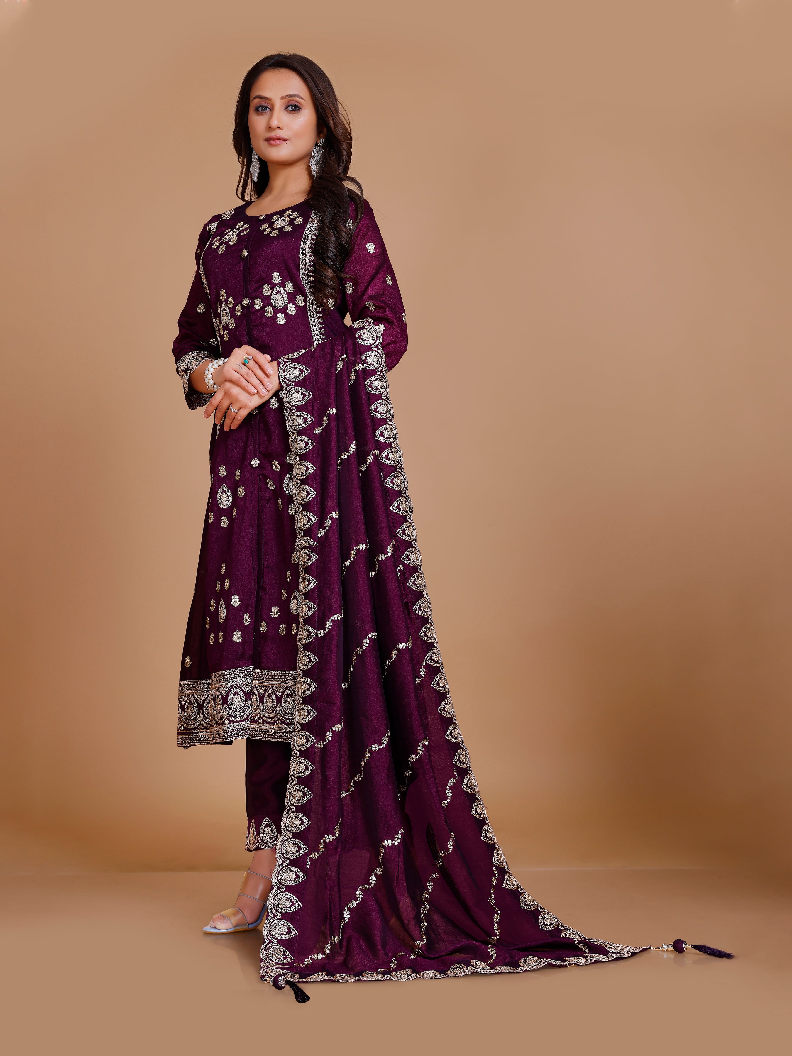 Navya Flair Suit - Roop Darshan