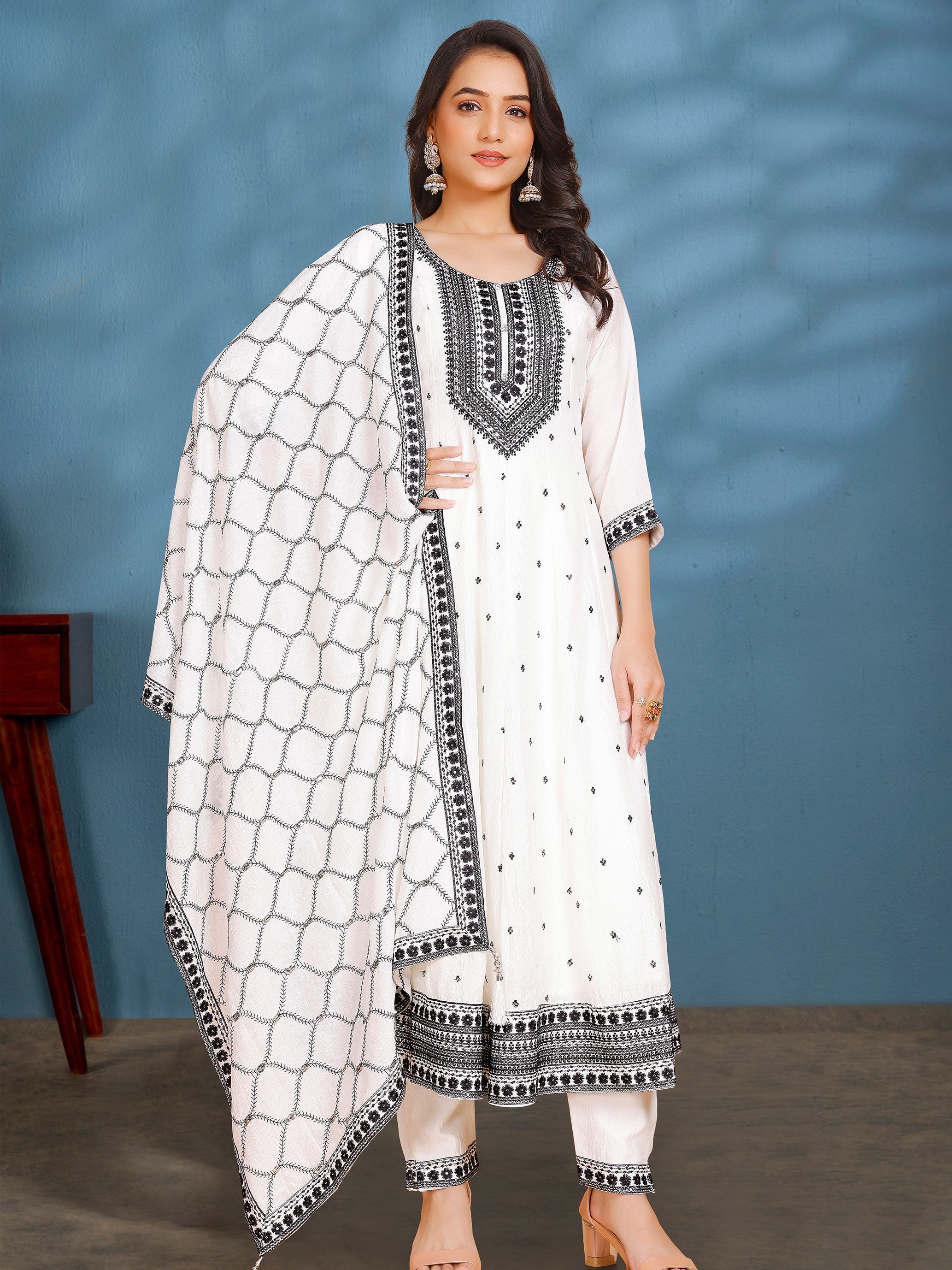 Rishma Flair Kamiz &amp; Pant - Roop Darshan