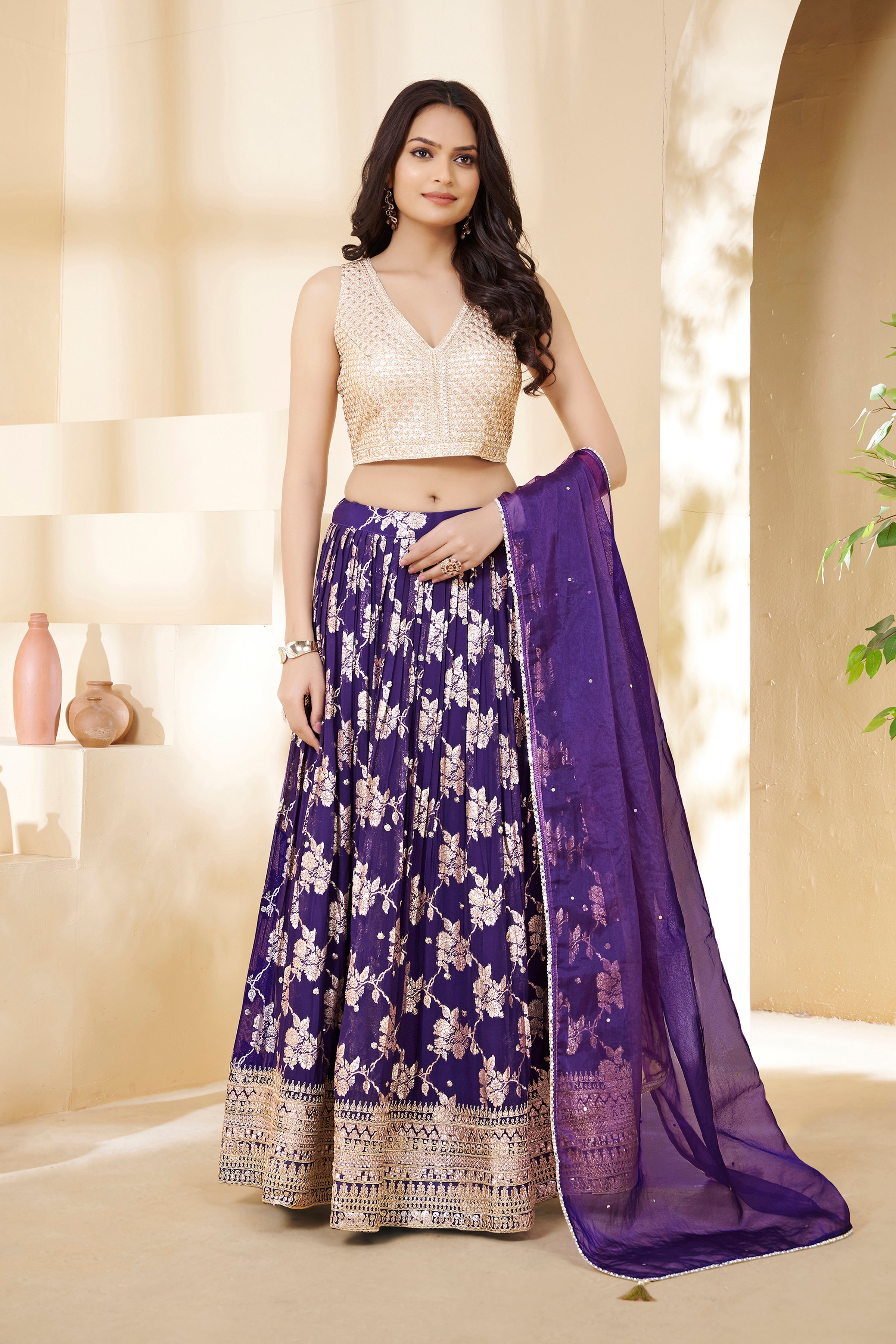 Safina Lehenga Choli - Roop Darshan
