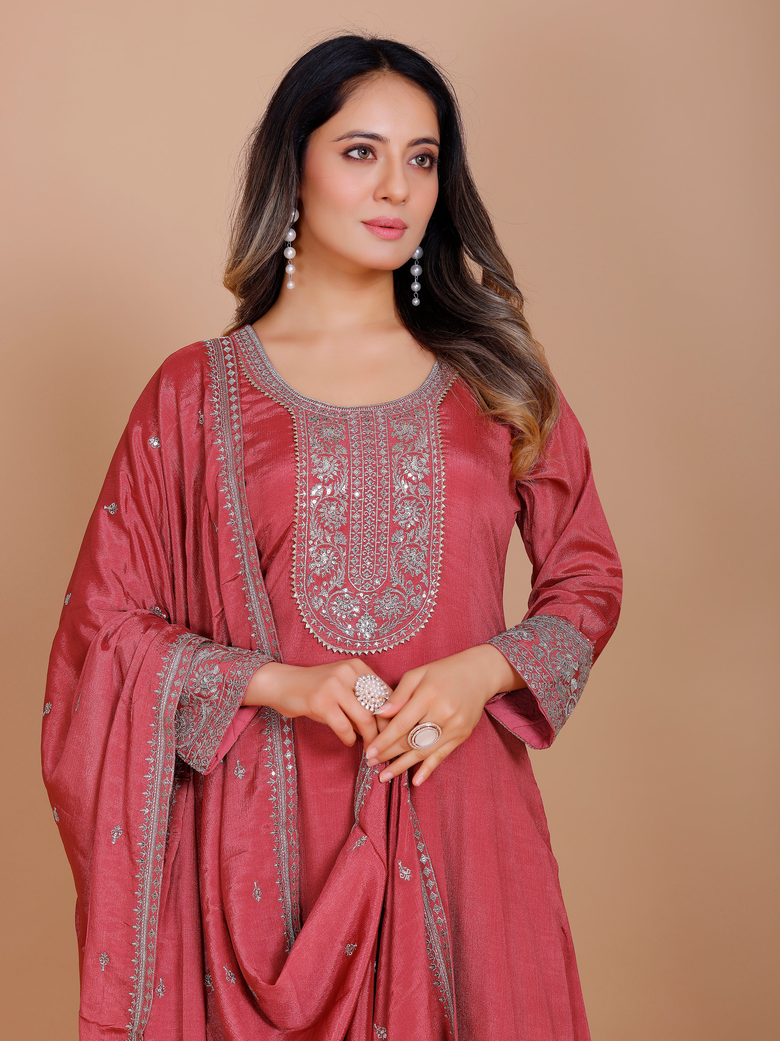 Arika Palazzo Suit - Roop Darshan
