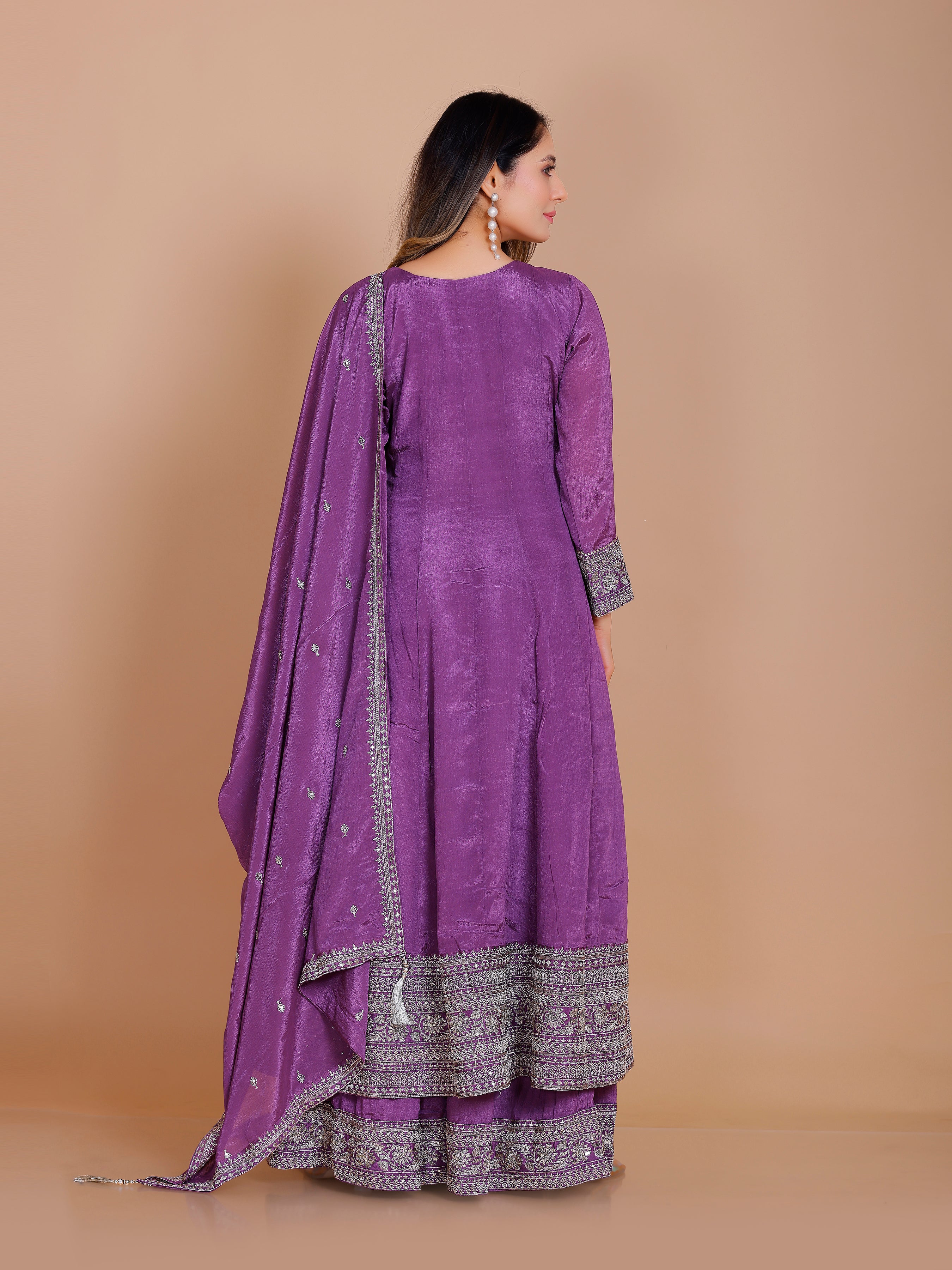 Arika Palazzo Suit - Roop Darshan