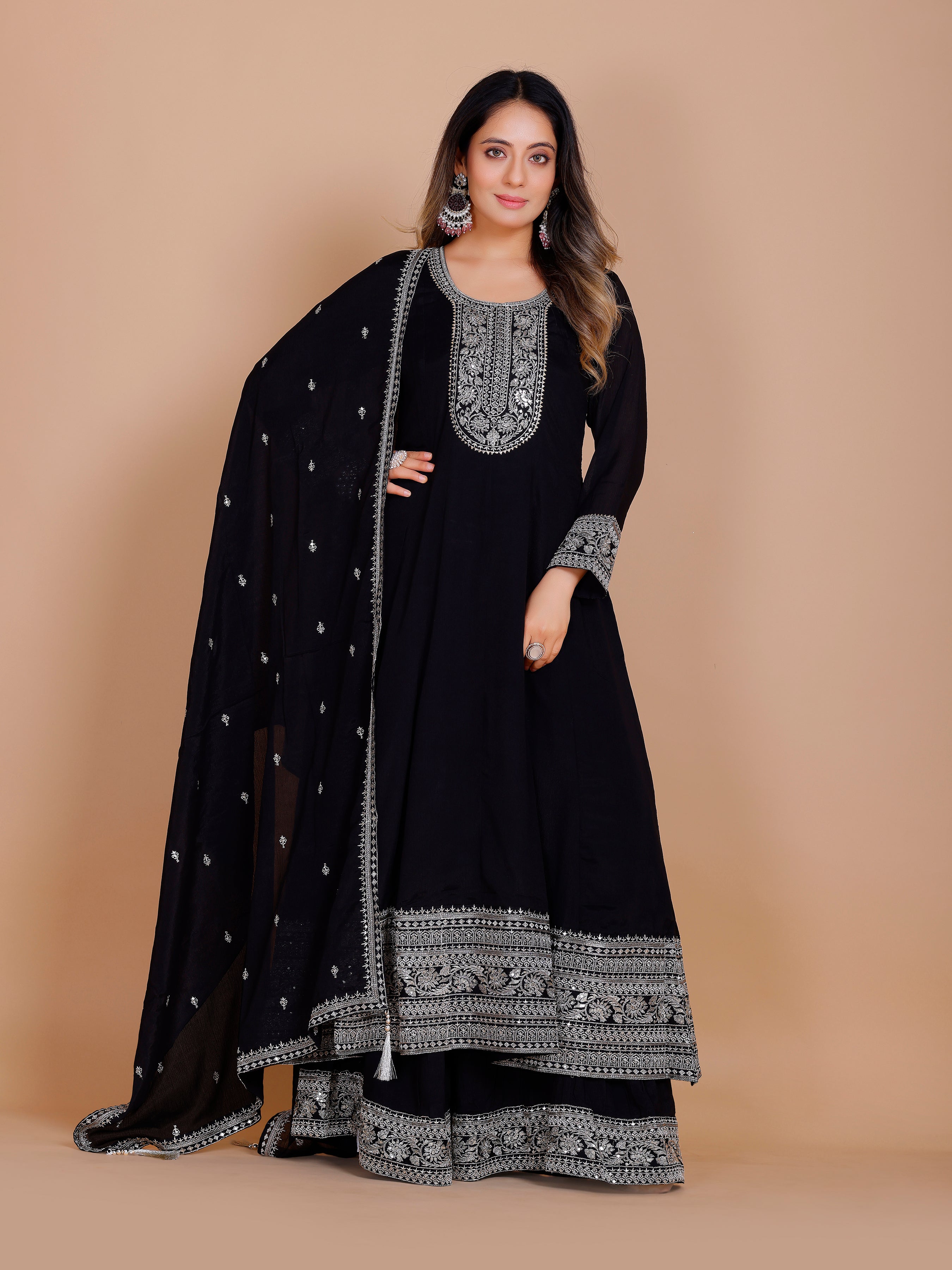 Arika Palazzo Suit - Roop Darshan