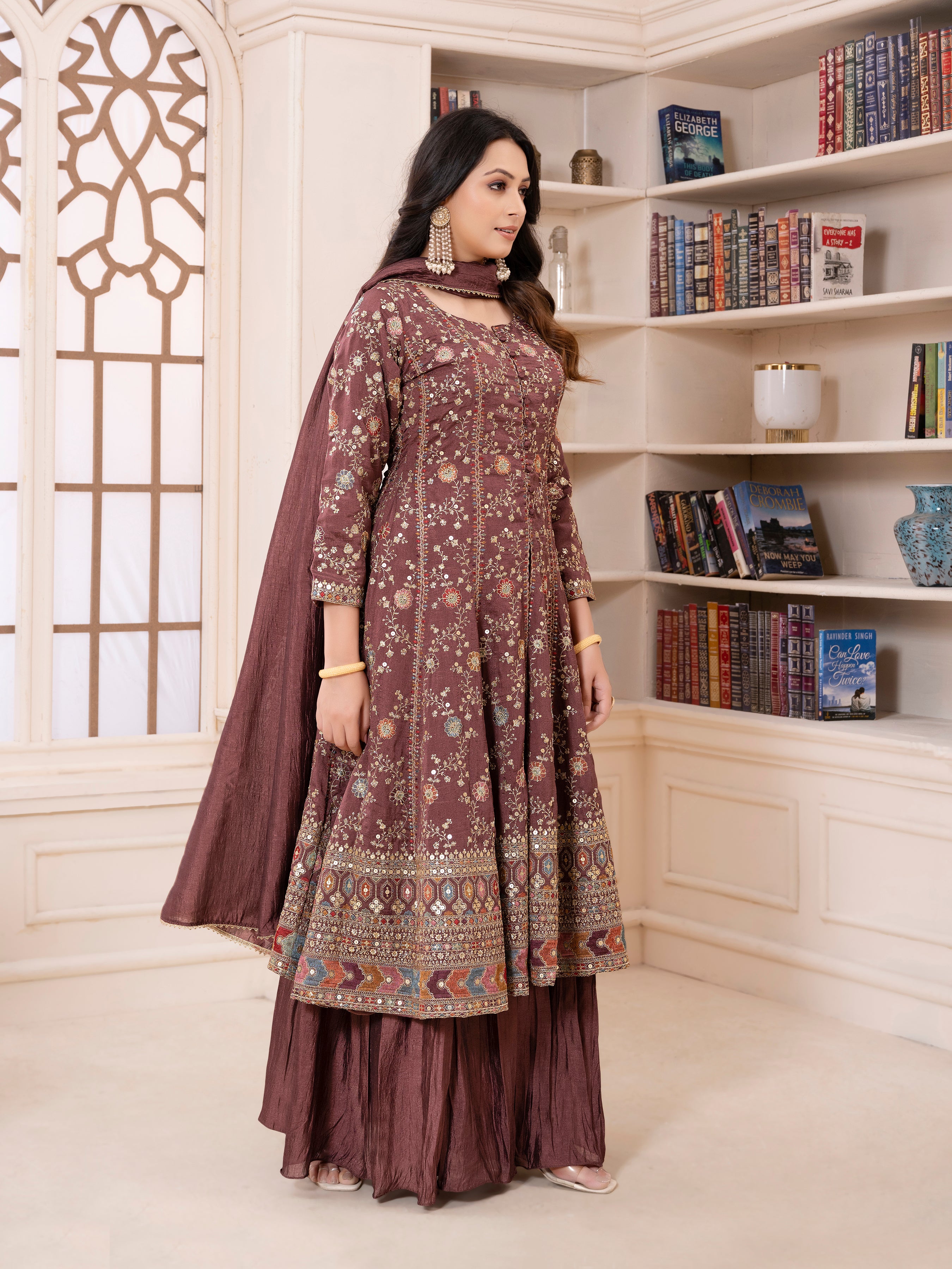 Kareena Palazzo Suit - Roop Darshan