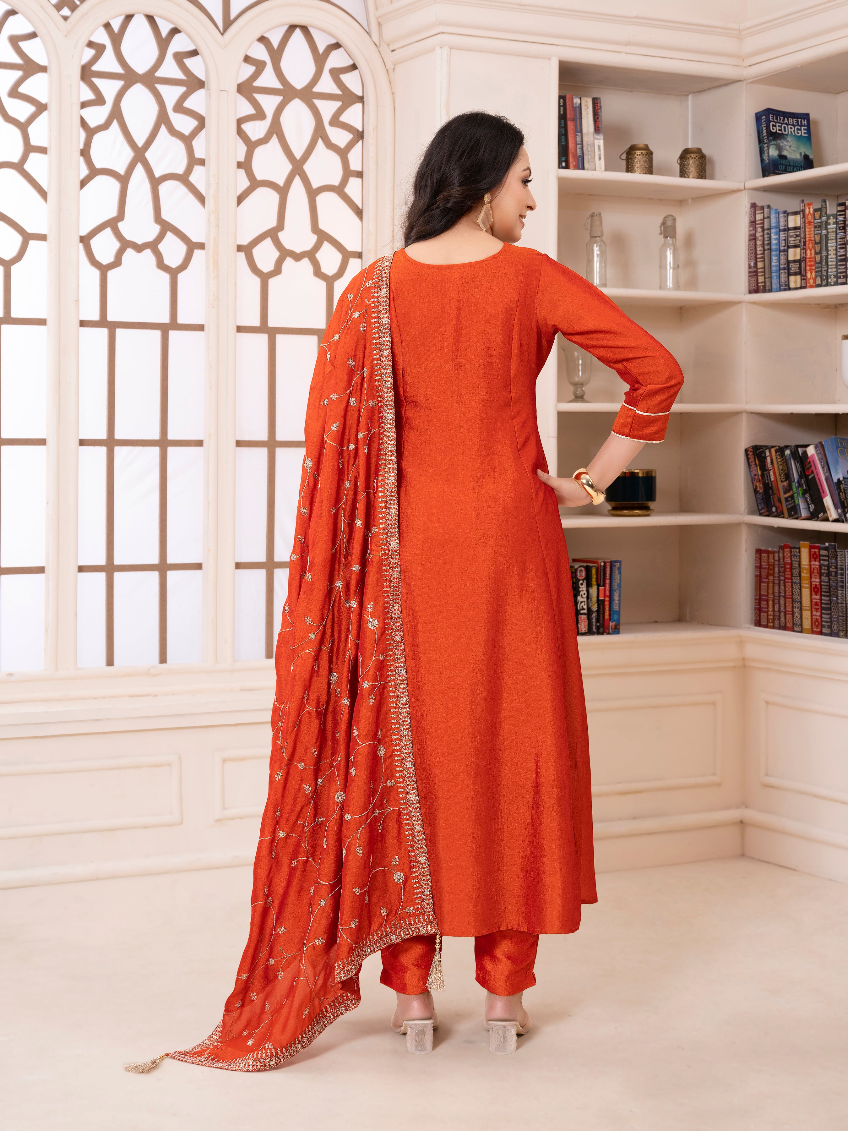 Hinal Flair Suit - Roop Darshan
