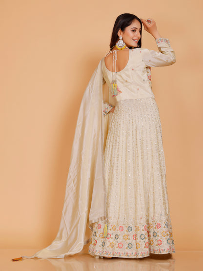 Aliya Long Top Lahenga - Roop Darshan