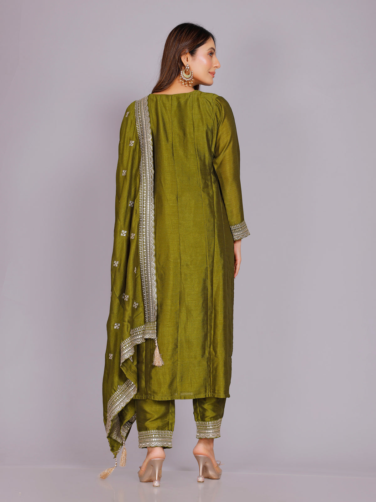 Mihika Silk Kamiz &amp; Pant