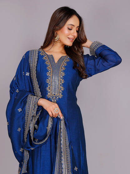 Mihika Silk Kamiz &amp; Pant