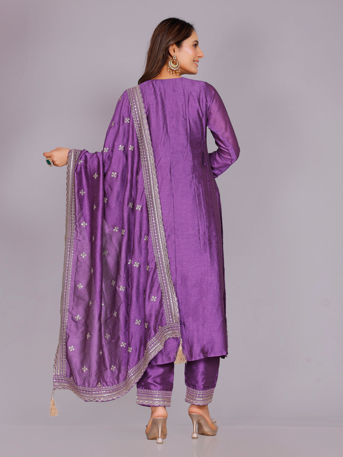 Mihika Silk Kamiz &amp; Pant