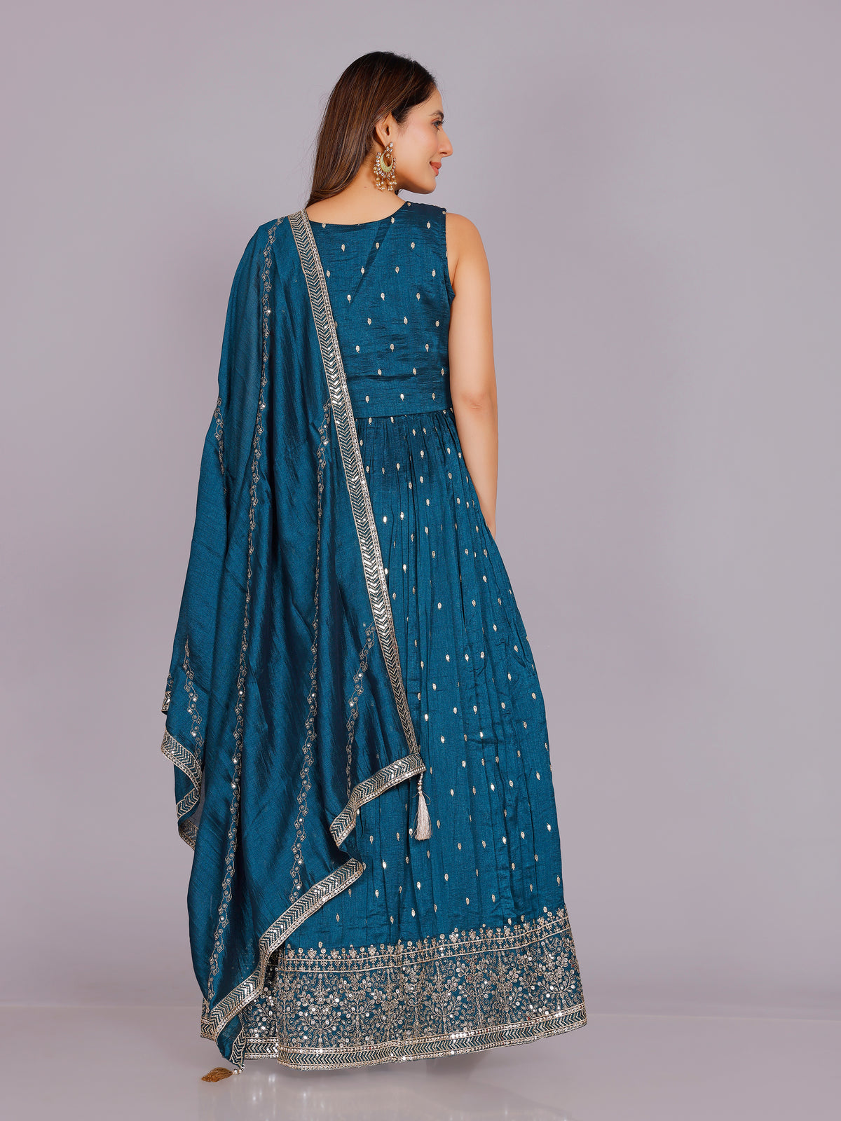 Aashika Georgette Flair Suit