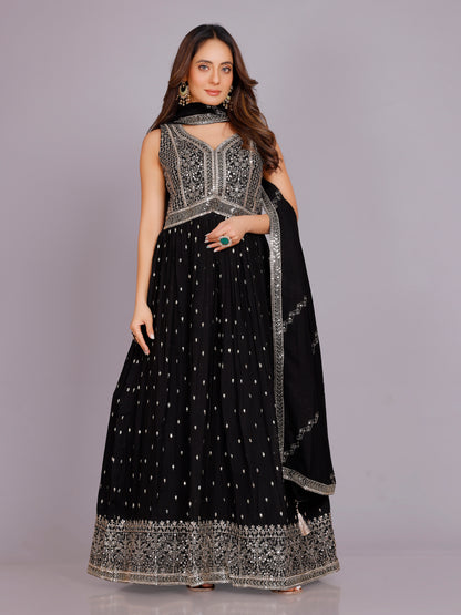 Aashika Georgette Flair Suit